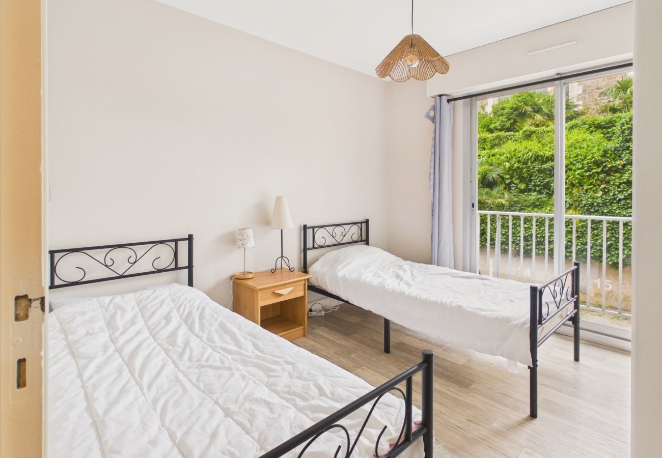 Ferienwohnung in Dinard - Strand 150 m, apartment Stadtzentrum für 4