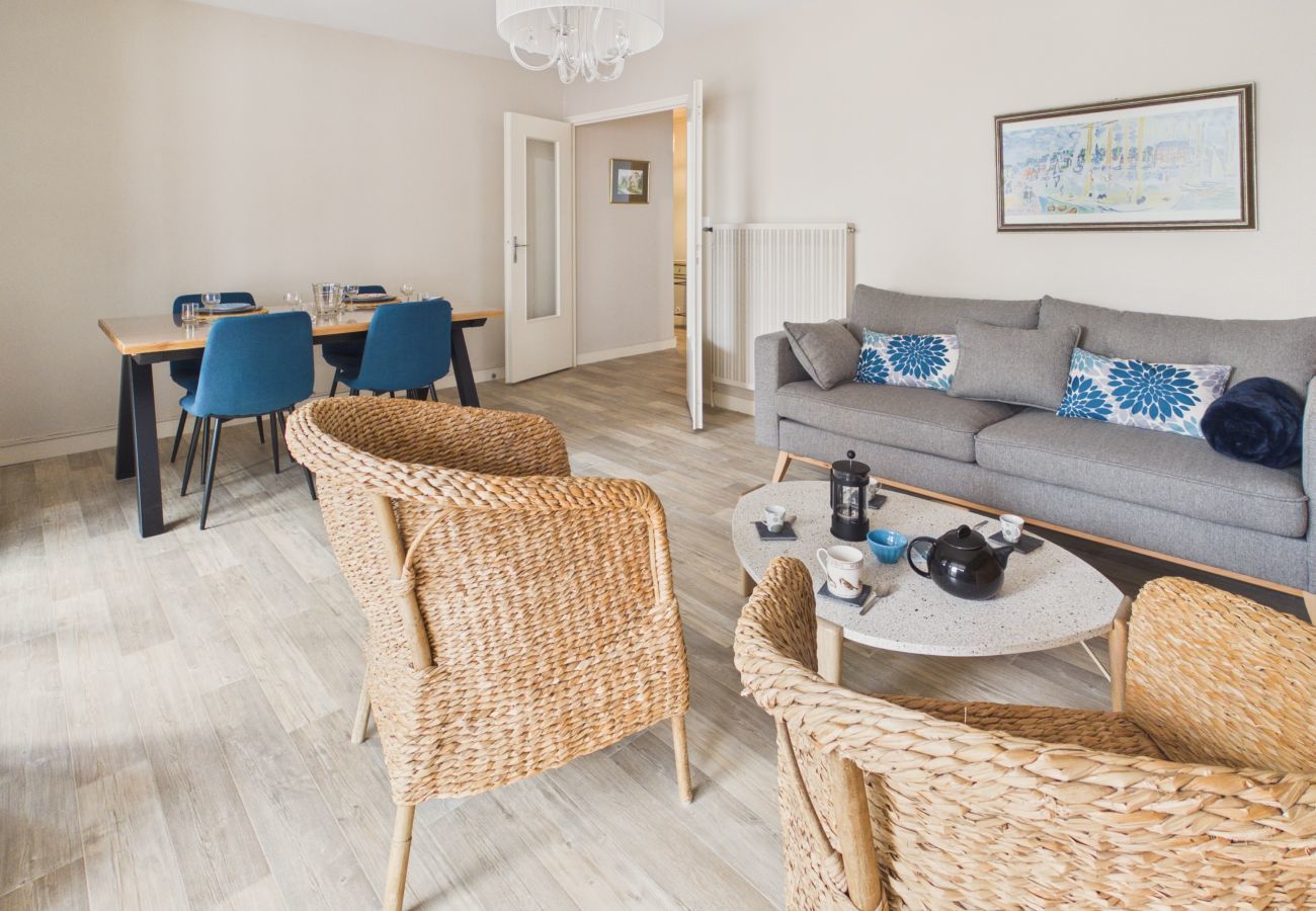 Ferienwohnung in Dinard - Strand 150 m, apartment Stadtzentrum für 4