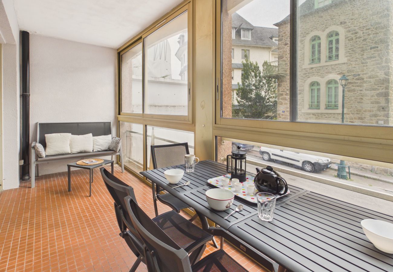 Ferienwohnung in Dinard - Strand 150 m, apartment Stadtzentrum für 4