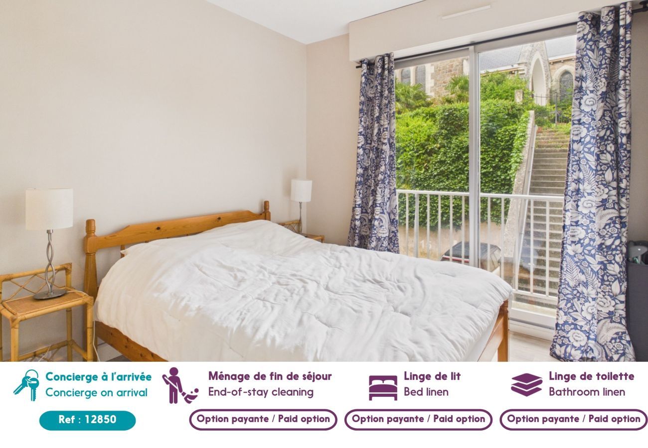 Ferienwohnung in Dinard - Strand 150 m, apartment Stadtzentrum für 4