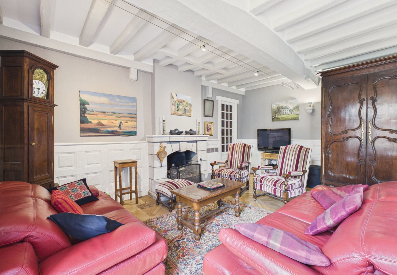 Ferienhaus in Pléneuf-Val-André - Strand 500 m, charmantes Haus für 8