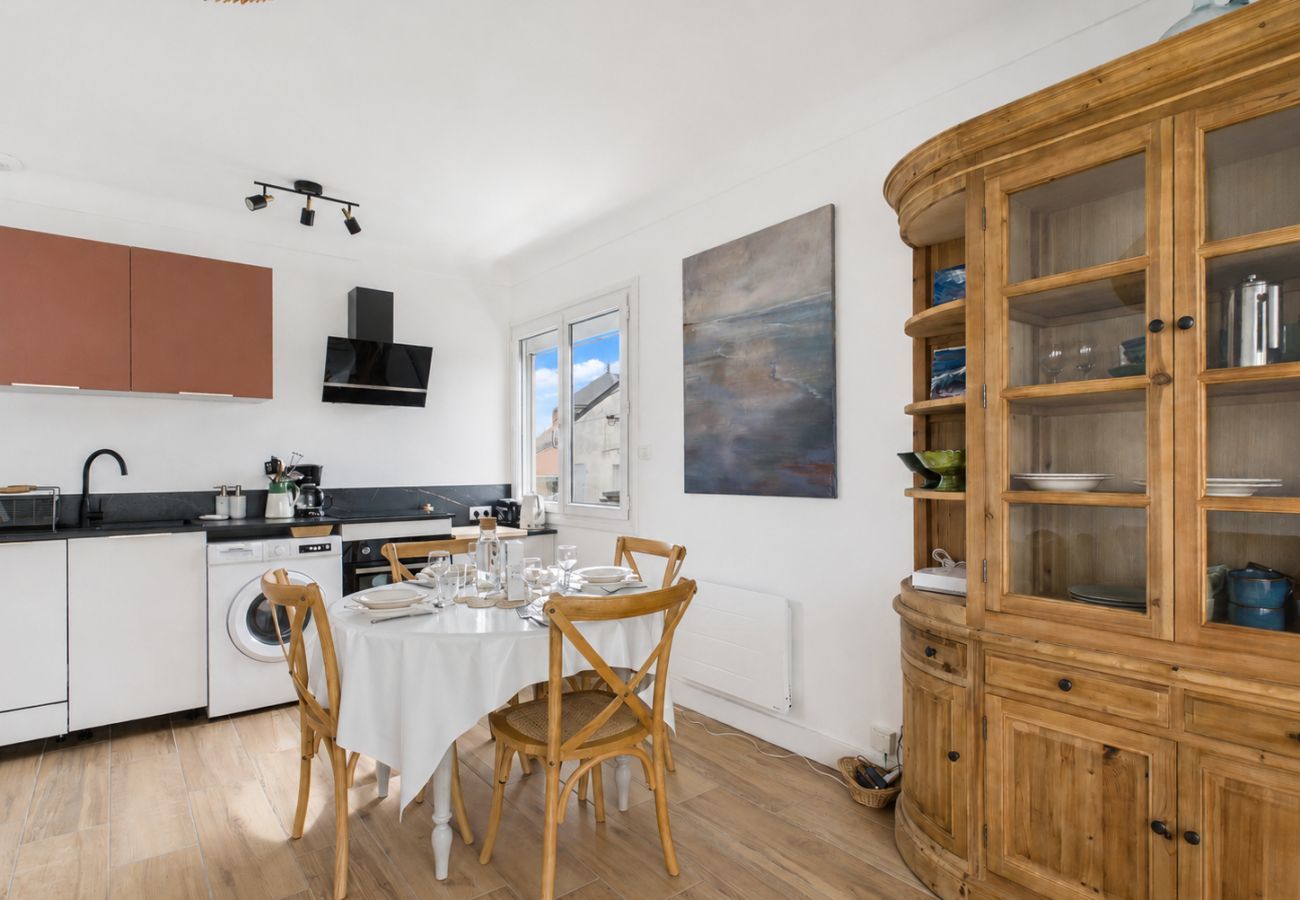 Ferienwohnung in Saint-Hilaire-de-Riez - Strand nebenan, Wohnung 2 Erwachsene 2 Kinder