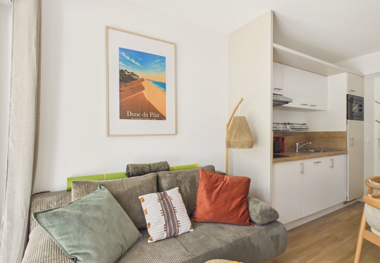 Ferienwohnung in Biscarrosse - Twin Fin Wohnung für 4 - Gemeinschaftspool