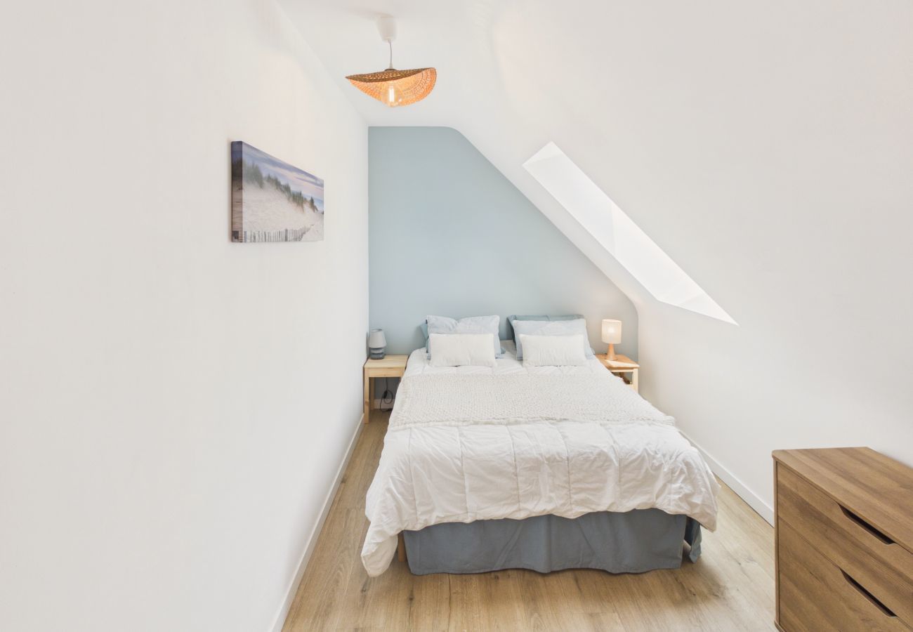 Ferienhaus in Penmarch - Familienhaus für 6 Personen – Meerblick und Grill