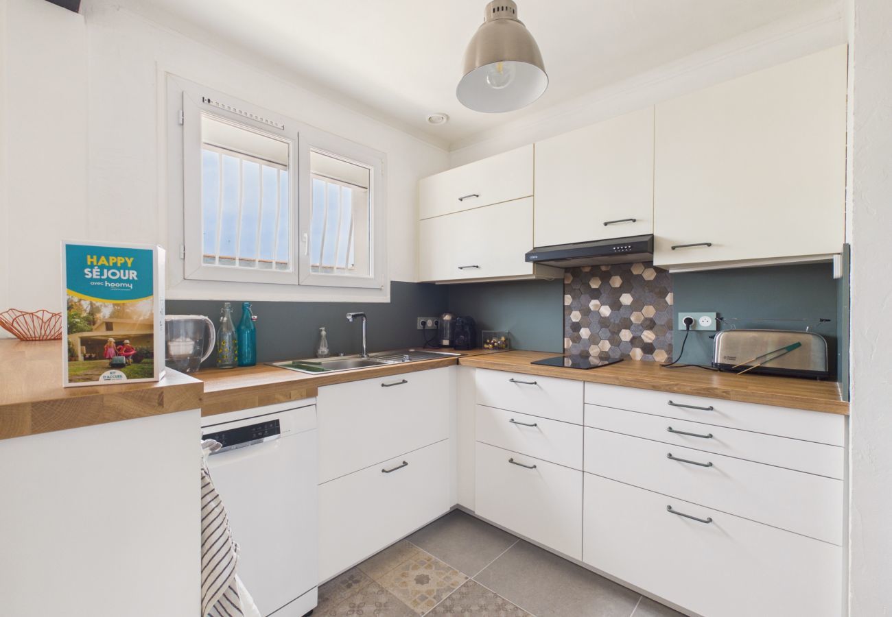 Ferienhaus in Erquy - Strand nebenan, Haus für 10 mit Garten