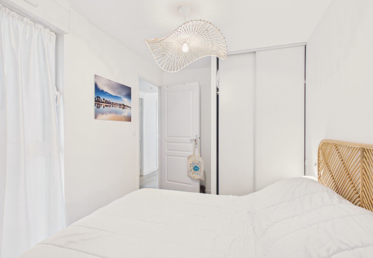 Ferienwohnung in Pléneuf-Val-André - Meerblick, strand nebenan, apartment für 4