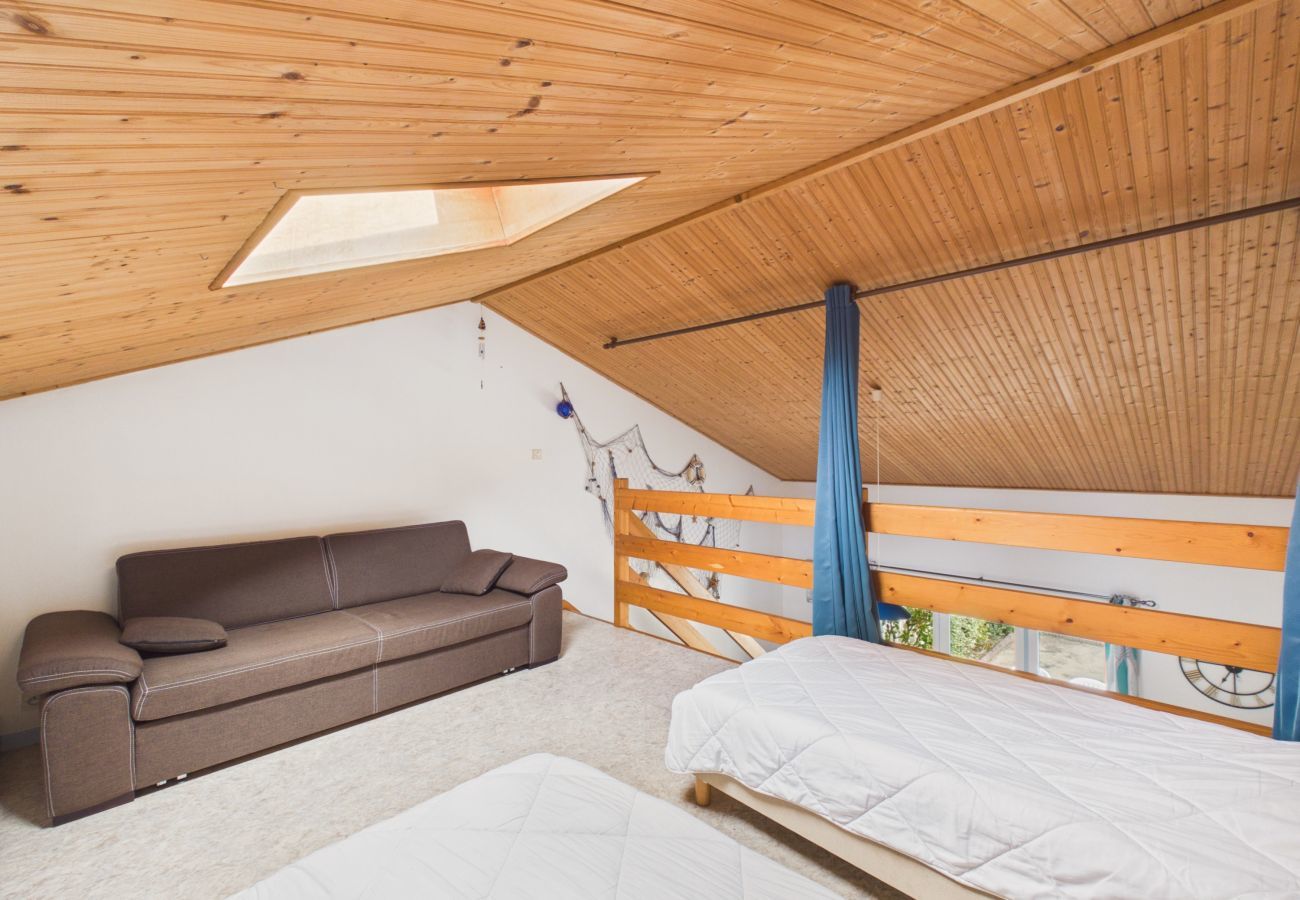 Ferienhaus in Saint-Hilaire-de-Riez - Strand nebenan, Haus mit Garten für 4