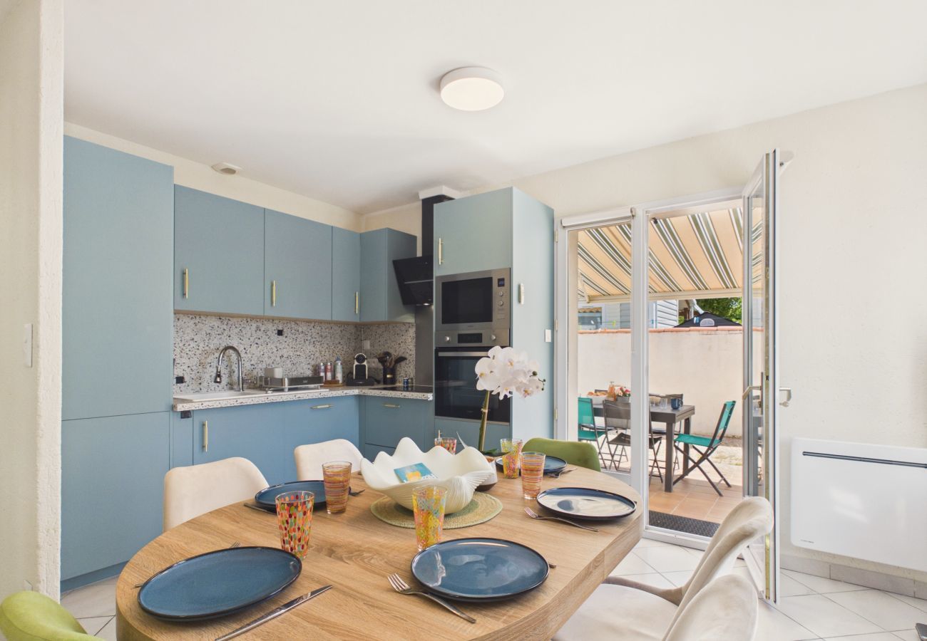 Ferienhaus in La Tranche-sur-Mer - Haus für 8, 300 m vom Strand & Grill