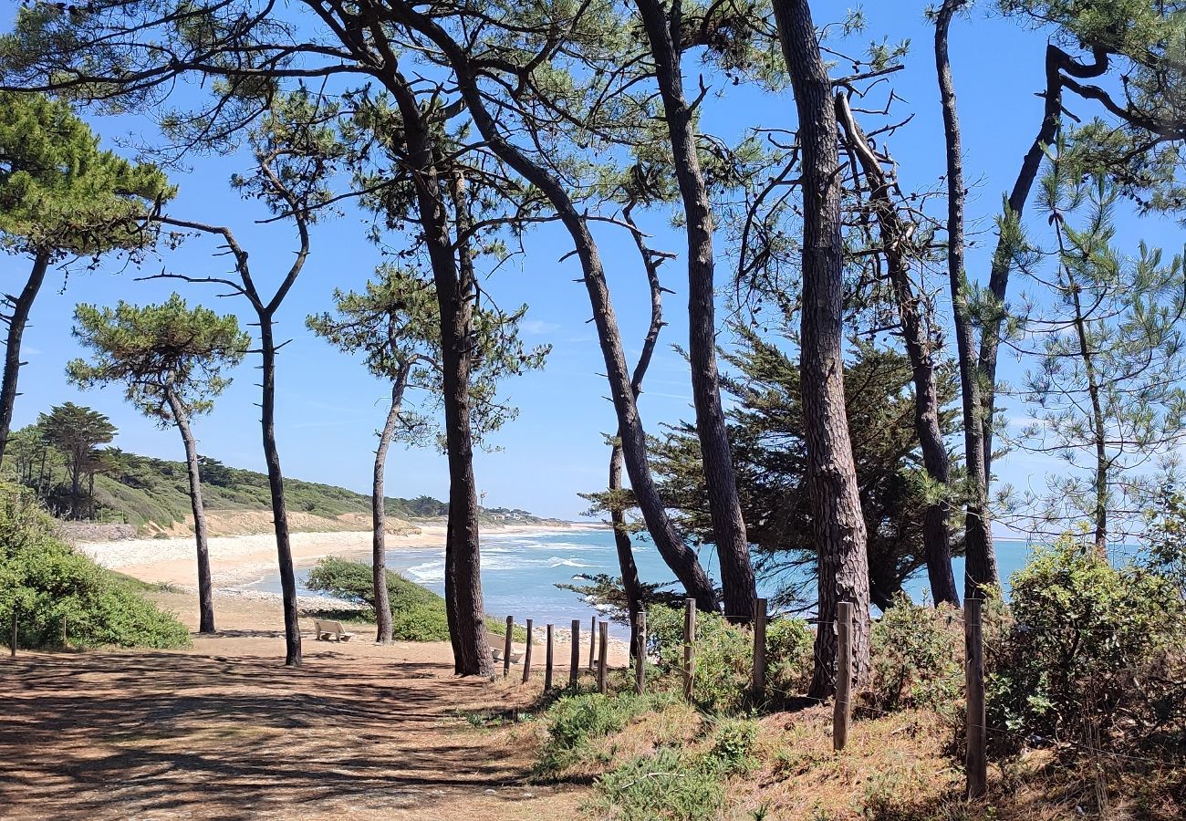 Ferienwohnung in Jard-sur-Mer - Strand nebenan, Wohnung für 4 mit Terrasse