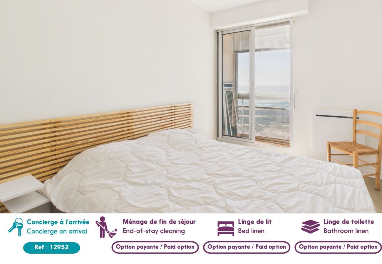 Ferienwohnung in Saint-Gilles-Croix-de-Vie - Atemberaubender Meerblick, Aufenthalt für 2
