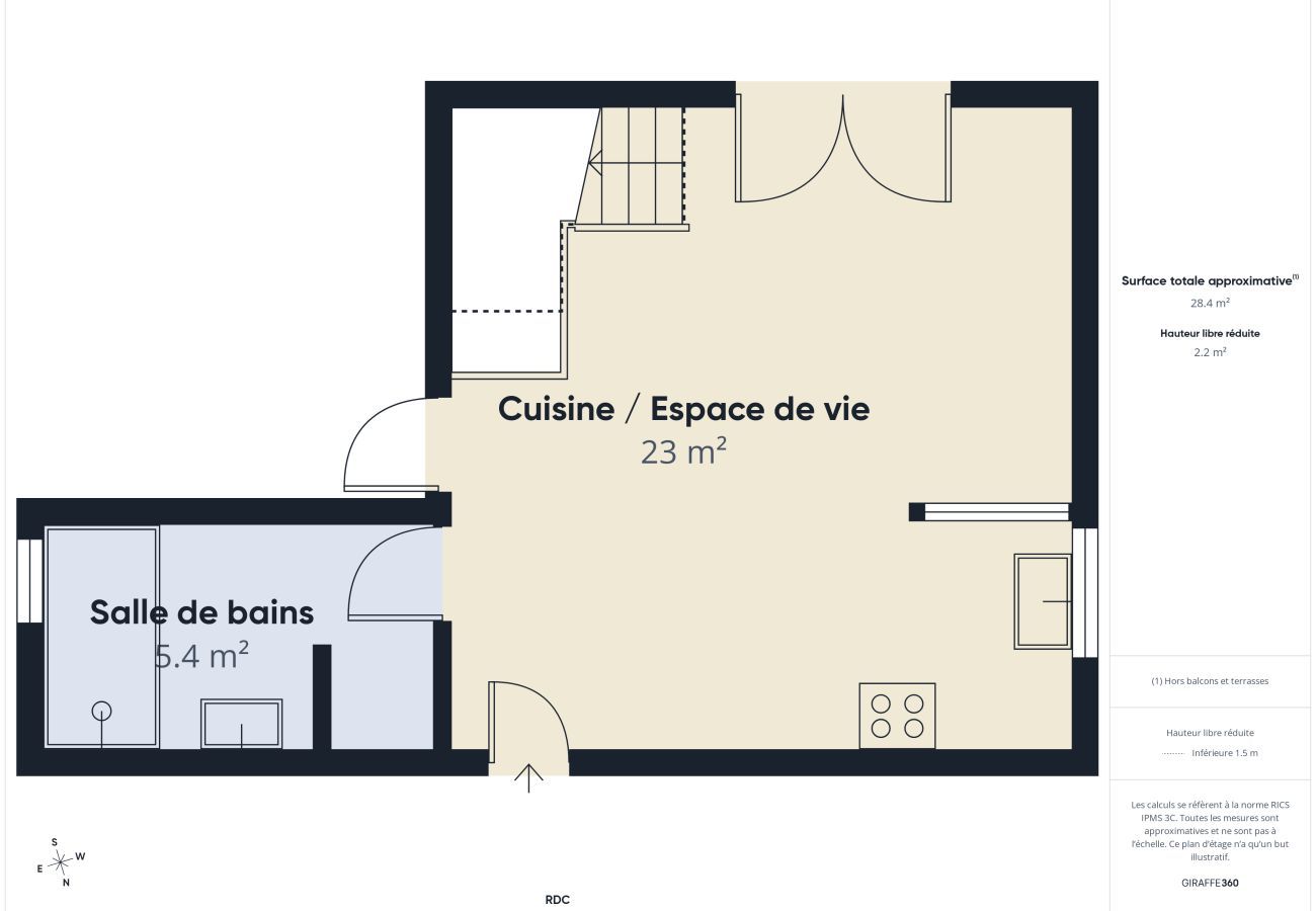 Ferienhaus in Fouesnant - Haus für 6 Personen mit Garten in Fouesnant