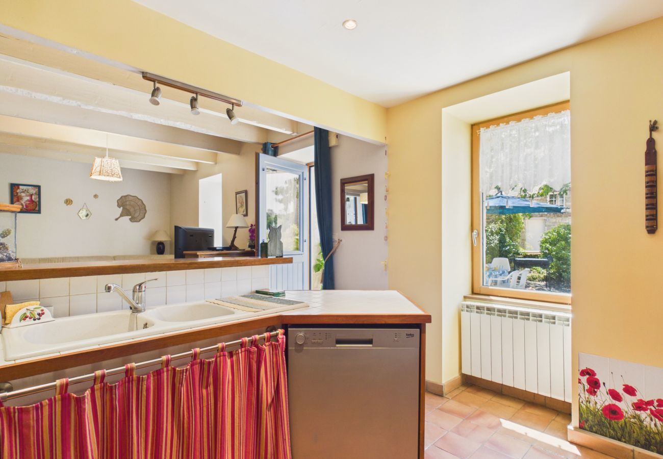 Ferienhaus in Sarzeau - Sarzeau - Familienhaus für 6 mit Garten