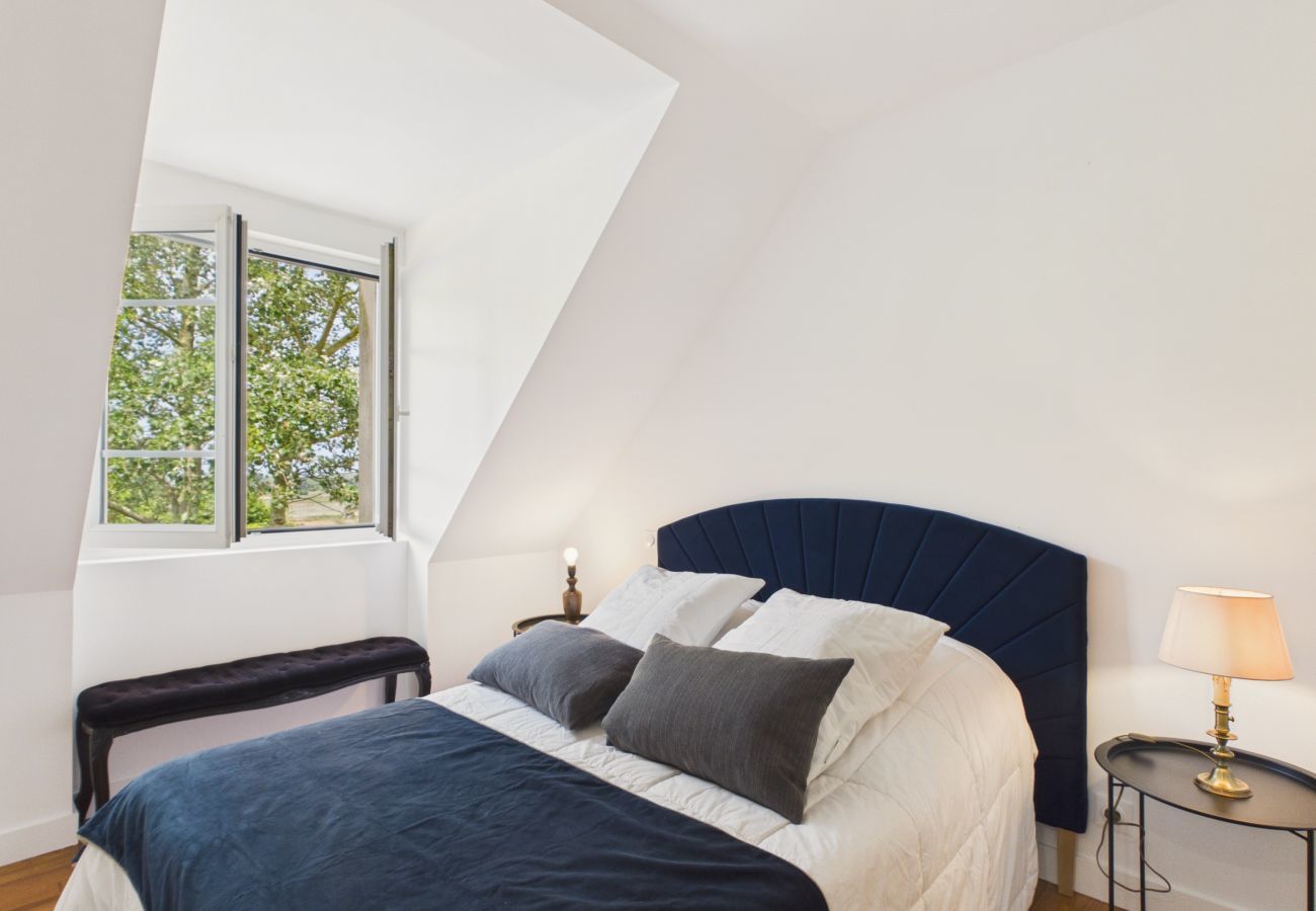 Ferienhaus in Guissény - Haus für 10 mit großem Garten nahe Strand