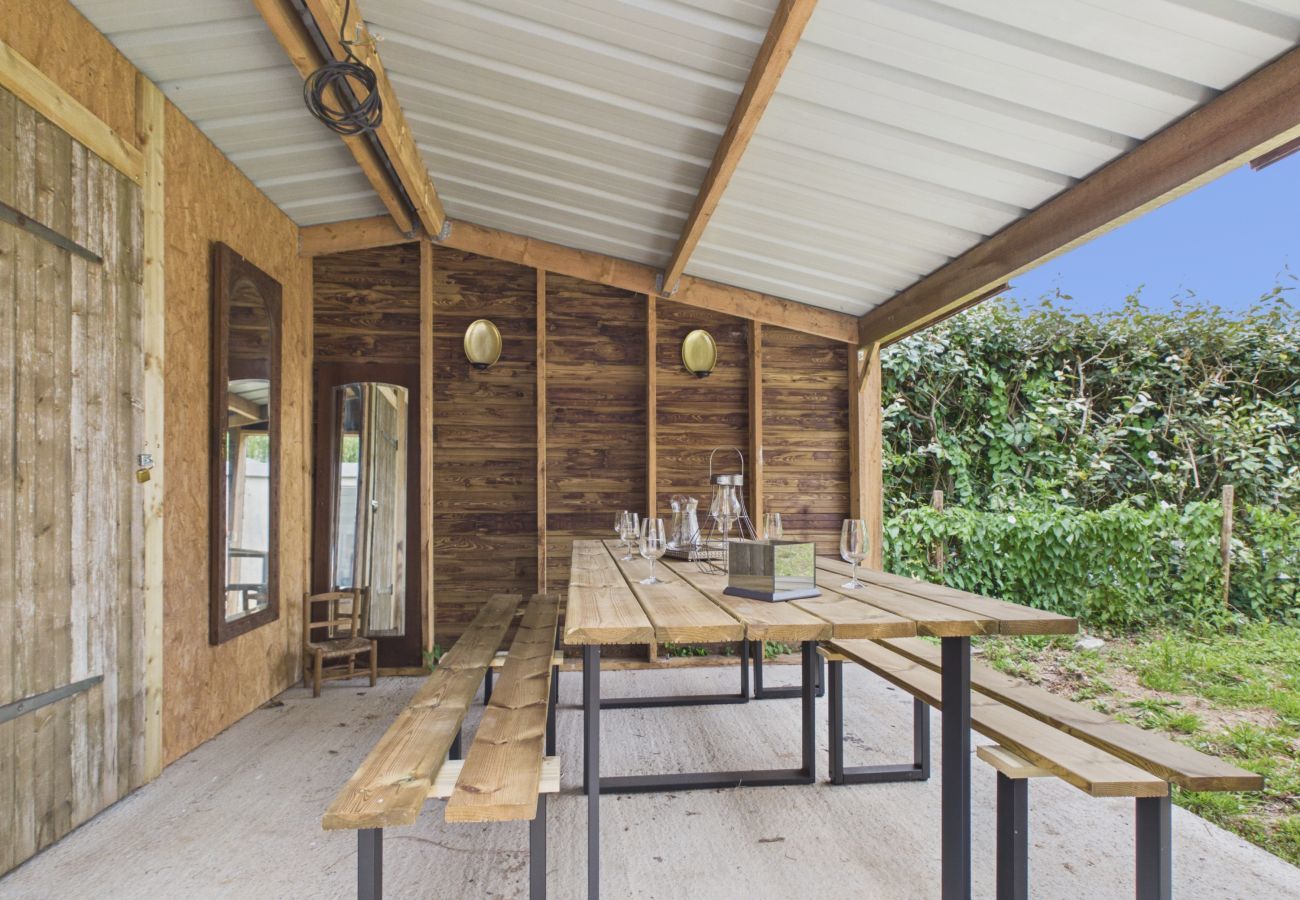 Ferienhaus in Guissény - Haus für 10 mit großem Garten nahe Strand