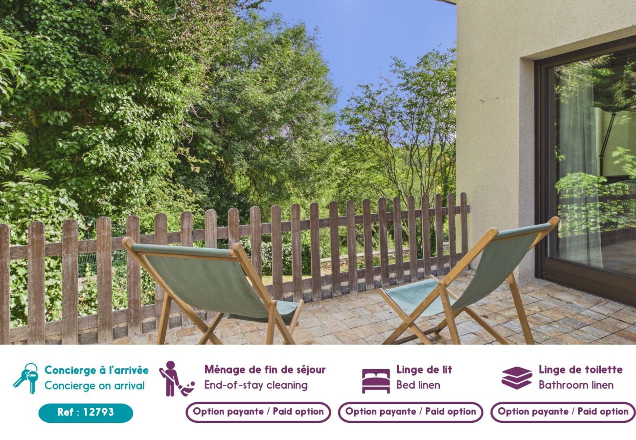 Ferienhaus in Fouesnant - Haus für 8, Garten, Terrasse & BBQ