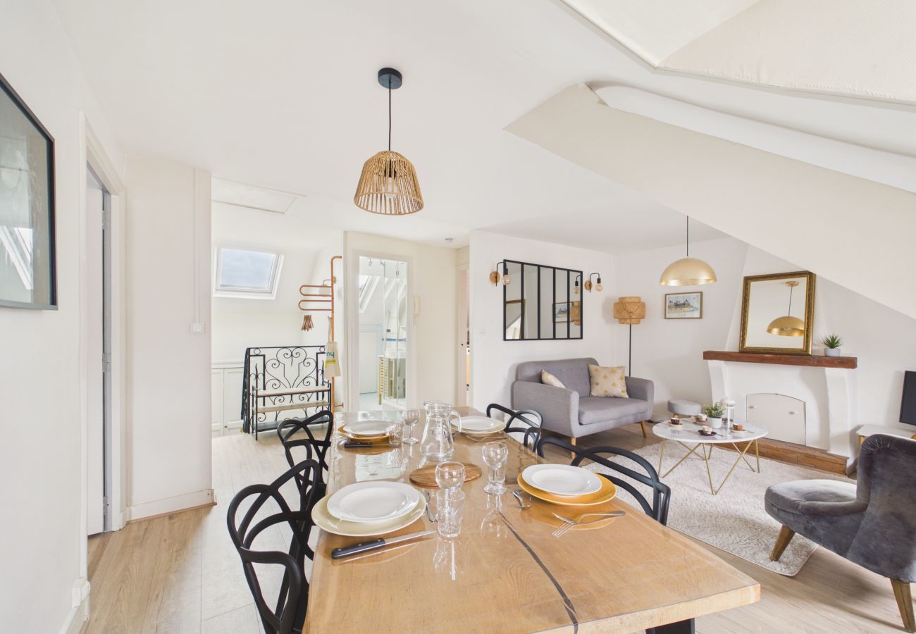 Ferienwohnung in Dinard - 200 m zum Strand – Charmante FeWo für 4