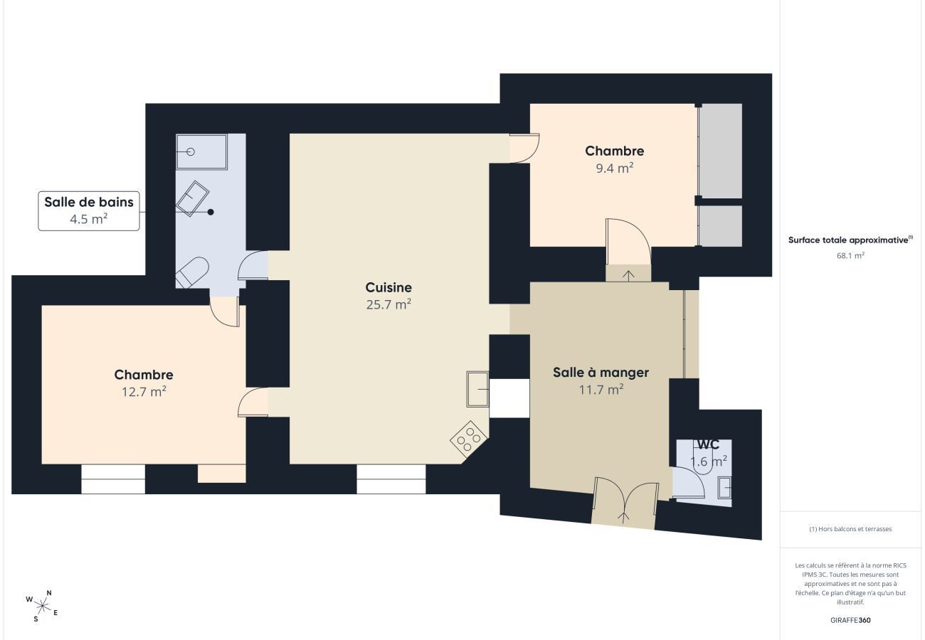 Ferienhaus in Les Sables-d´Olonne - Haus für 4, 200 m Strand – alles zu Fuß