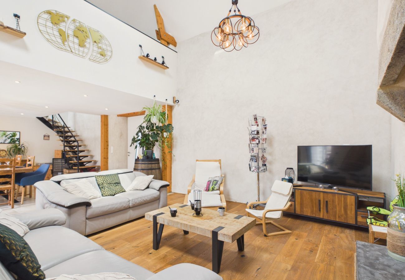 Ferienhaus in Plouguerneau - Casa tranquila con gran jardín - 7 pers.