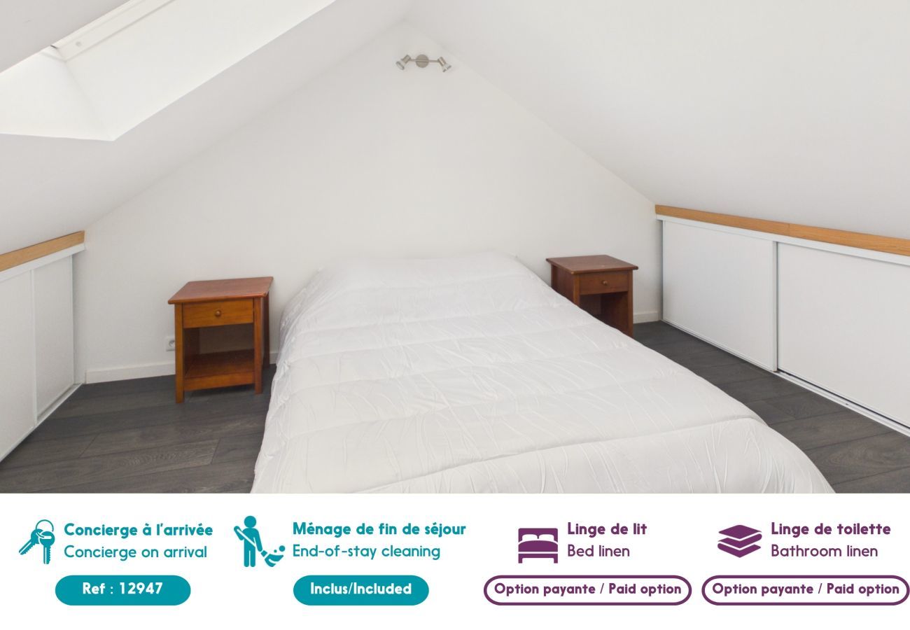 Doppelhaushälfte in Saint-Brevin-les-Pins - Maison et jardin – Zentrum & Strand – 5 Pers