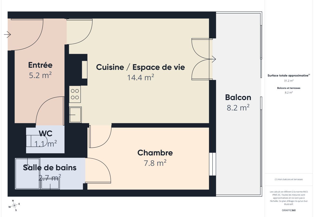 Ferienwohnung in Les Sables-d´Olonne - Blick auf Port Olona – Apartment für 6