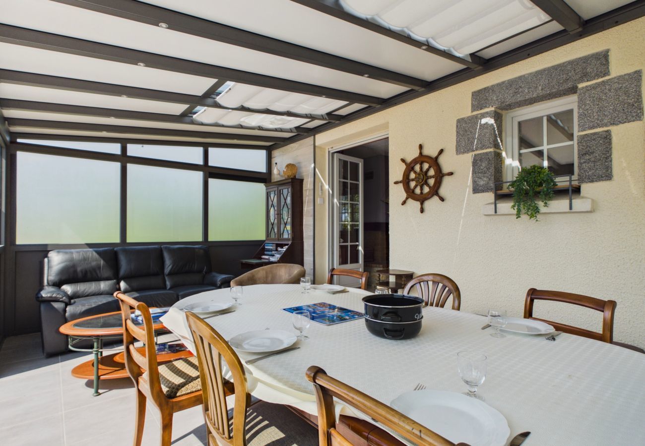 Ferienhaus in Kerlouan - Haus für 8 Pers, 400 m vom Strand, Kerlouan