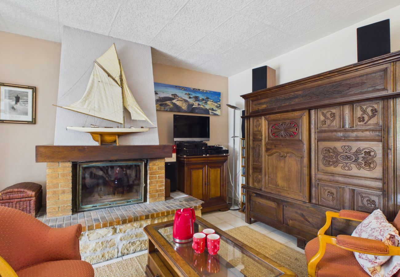 Ferienhaus in Kerlouan - Haus für 8 Pers, 400 m vom Strand, Kerlouan