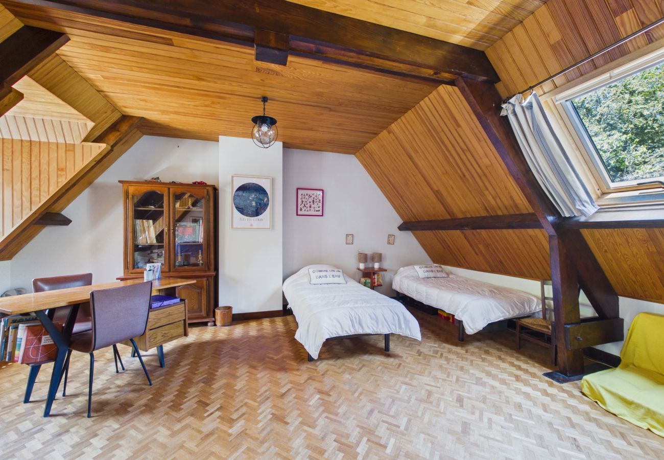 Ferienhaus in Fouesnant - Fouesnant, Familienhaus für 10 Pers. mit Garten