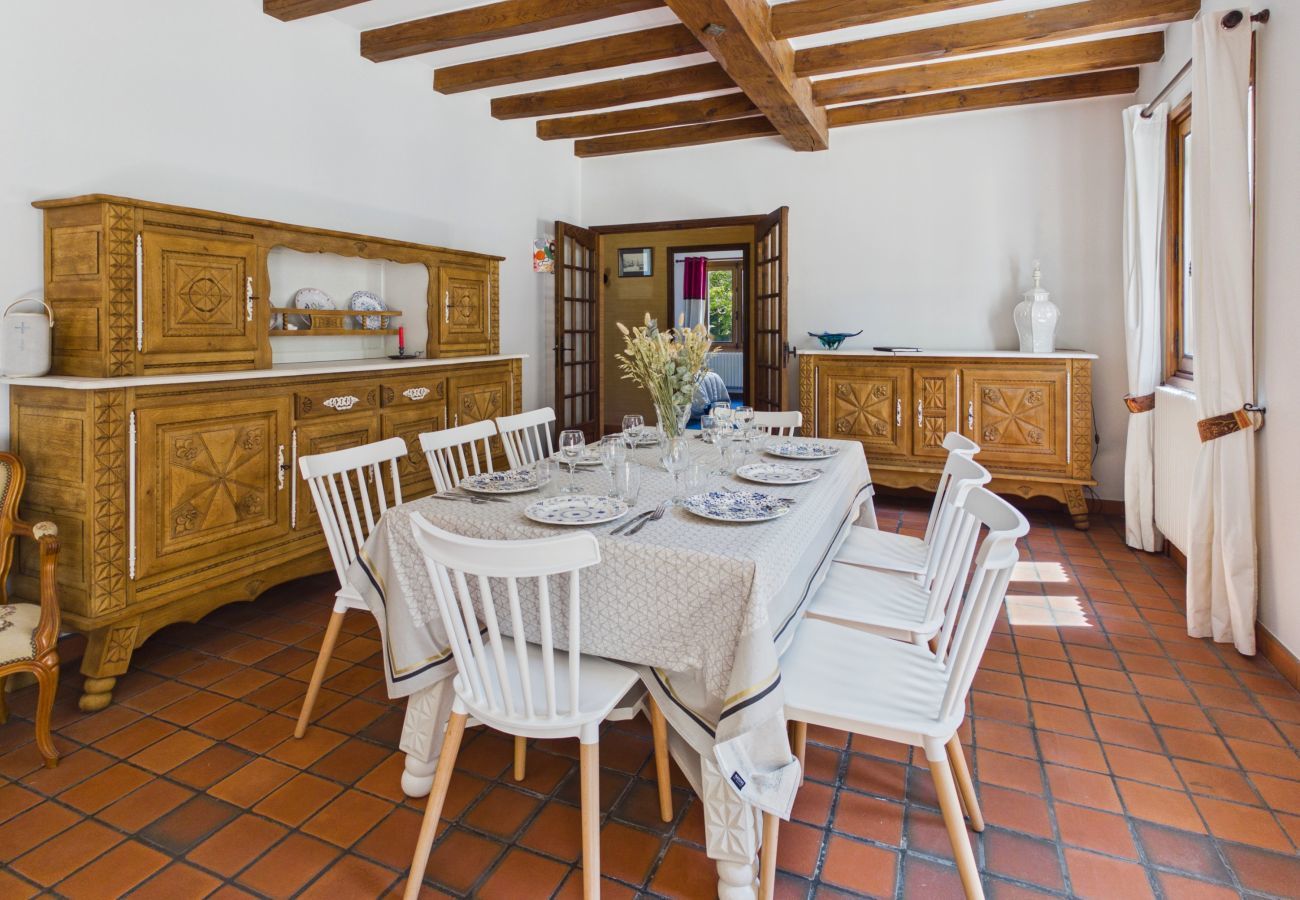 Ferienhaus in Fouesnant - Fouesnant, Familienhaus für 10 Pers. mit Garten