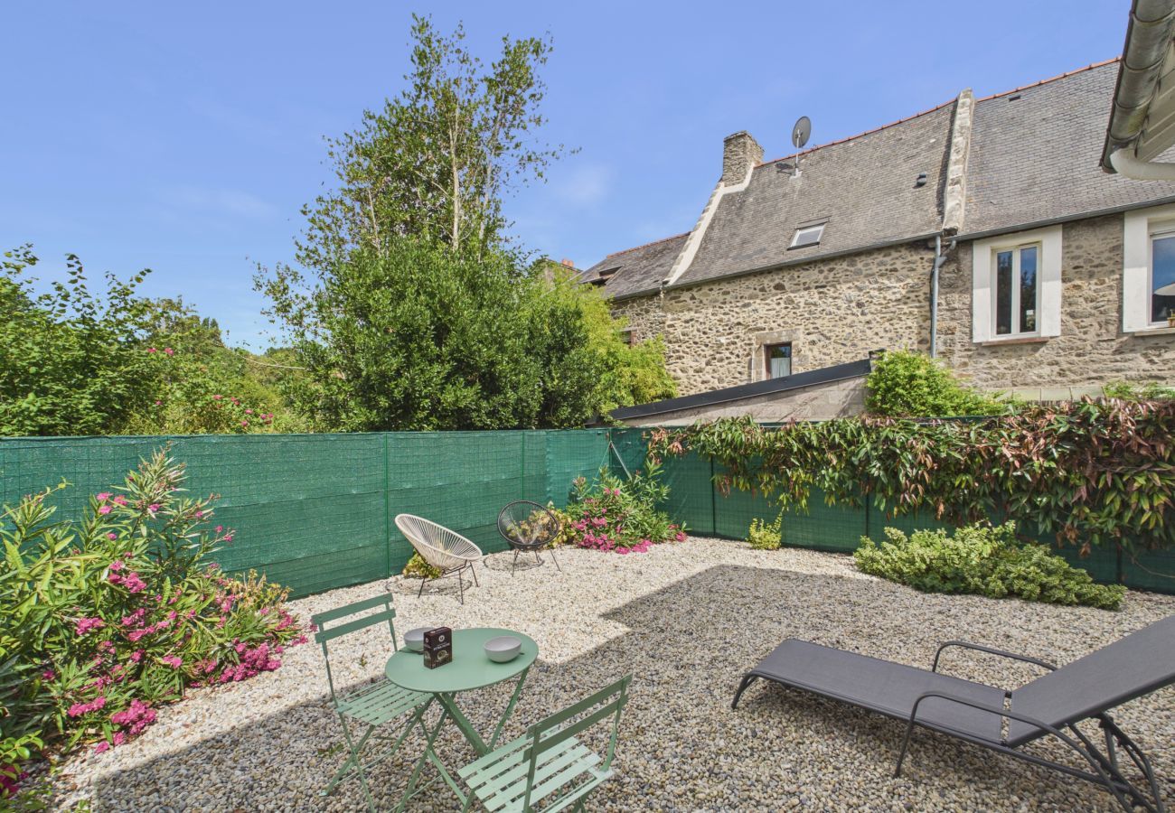 Ferienwohnung in Dinard - Apartment mit Garten, 400 m vom Strand - 2 Pers
