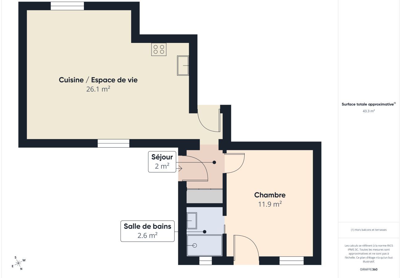 Ferienwohnung in Dinard - Apartment mit Garten, 400 m vom Strand - 2 Pers