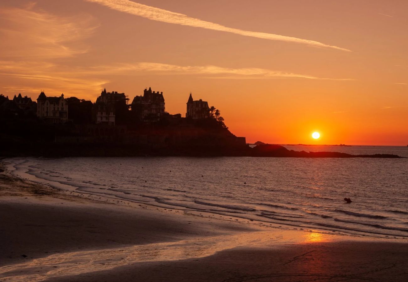 Ferienwohnung in Dinard - Apartment mit Garten, 400 m vom Strand - 2 Pers