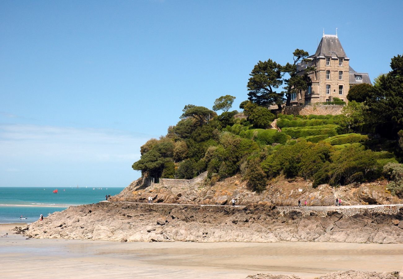 Ferienwohnung in Dinard - Apartment mit Garten, 400 m vom Strand - 2 Pers