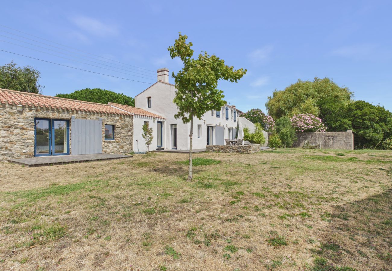Ferienhaus in Noirmoutier-en-l´Ile - Haus für 8 mit Garten, 200 m vom Strand