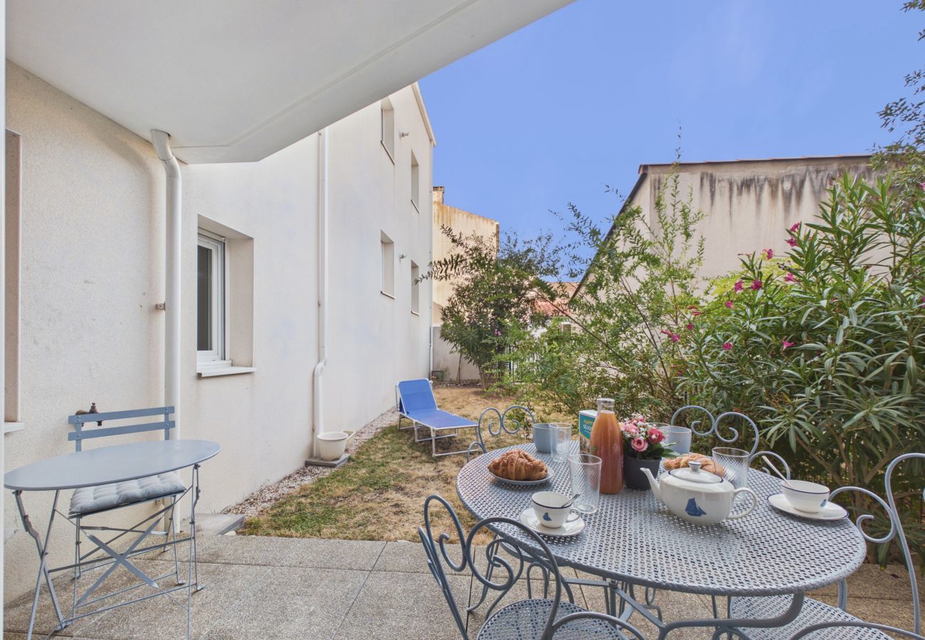 Ferienwohnung in Les Sables-d´Olonne - Apartment für 2 Erw./2 Kinder nahe Grande Plage