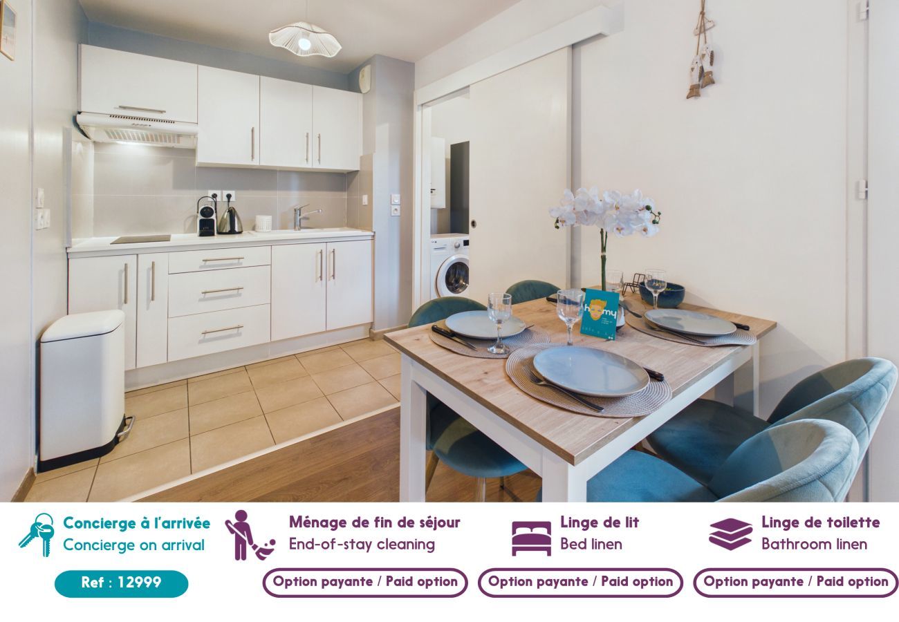 Ferienwohnung in Les Sables-d´Olonne - Apartment für 2 Erw./2 Kinder nahe Grande Plage
