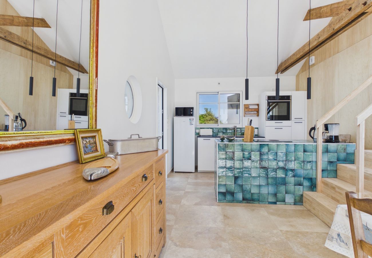 Ferienhaus in La Guérinière - Am Meer, Haus für 9 Pers mit Garten