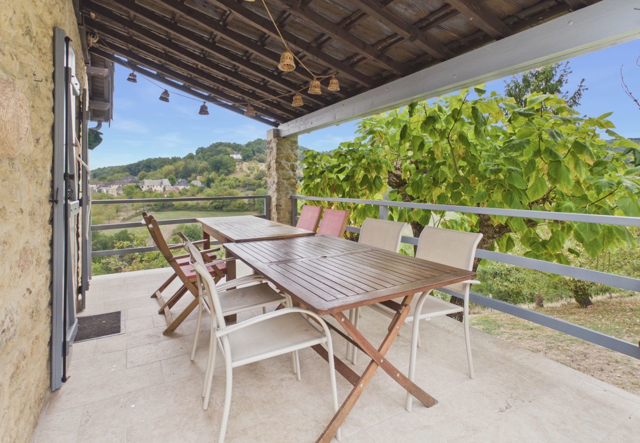 Ferienhaus in La Bachellerie - Casa para 8 personas con piscina climatizada