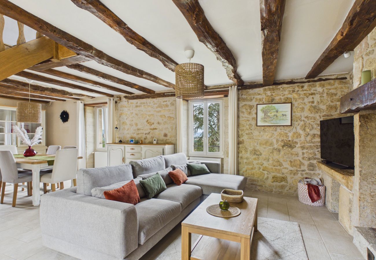 Ferienhaus in La Bachellerie - Casa para 8 personas con piscina climatizada