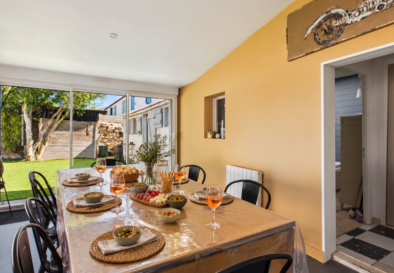 Ferienhaus in Noirmoutier-en-l´Ile - Haus für 6, Pool & Garten, alles zu Fuß
