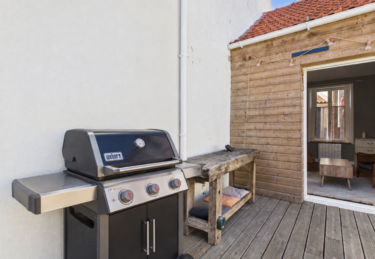 Ferienhaus in Noirmoutier-en-l´Ile - Haus für 6, Pool & Garten, alles zu Fuß