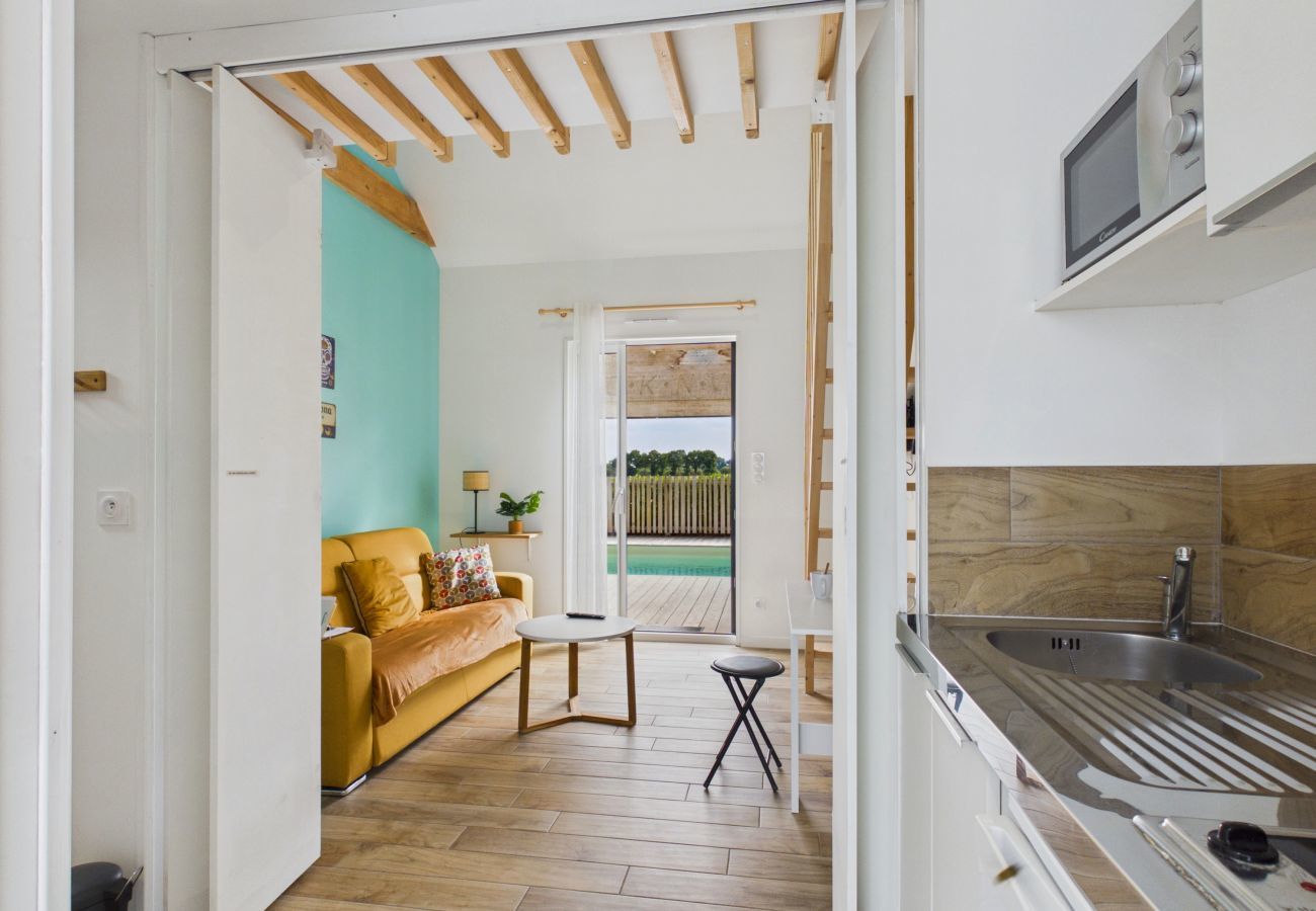 Studio in Saint-Alban - Studio für 4, beheizter Pool & Gemeinschaftsgarten