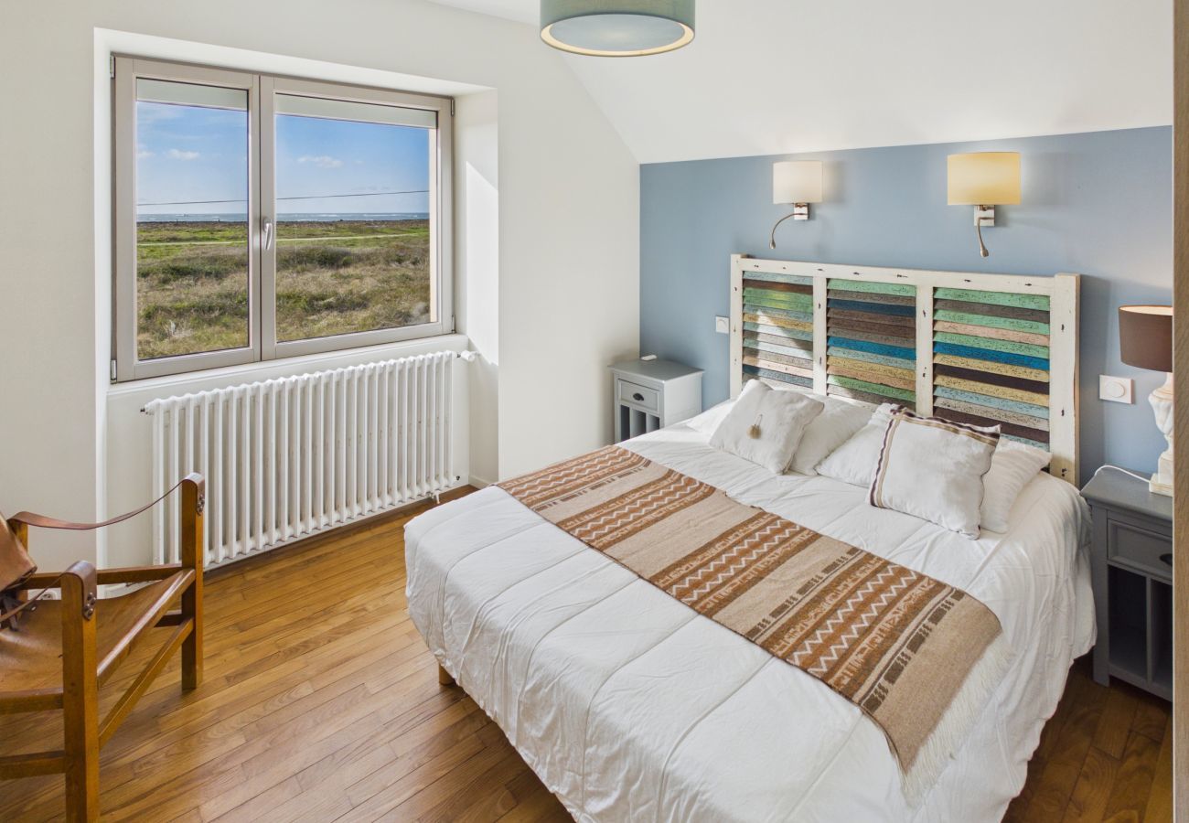 Ferienhaus in Penmarch - Meerblick, strandnah, Haus & Garten, 10 Pers
