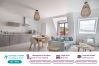 Apartment in Pléneuf-Val-André - Flat for 6 50m from the beach Apartment in Pléneuf-Val-André - Flat for 6 50m from the beach