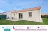 House in La Plaine-sur-Mer - One-storey house for - quiet for six persons