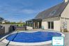 House in Penmarch - Swimming pool, jacuzzi and large terrace for 7