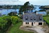 House in Lannilis - View over the Aber - House for 8 - Large garden
