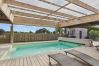 Studio in Saint-Alban - Studio for 4, heated pool & shared garden