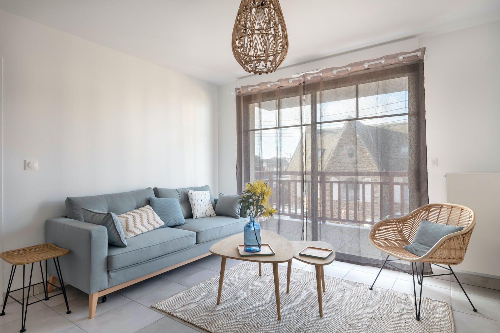  in Pléneuf-Val-André - 50m from the beach, seview flat for 6