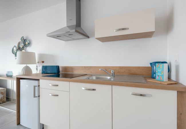 Apartment in Pléneuf-Val-André - 50m from the beach, seview flat for 6 Apartment in Pléneuf-Val-André - 50m from the beach, seview flat for 6