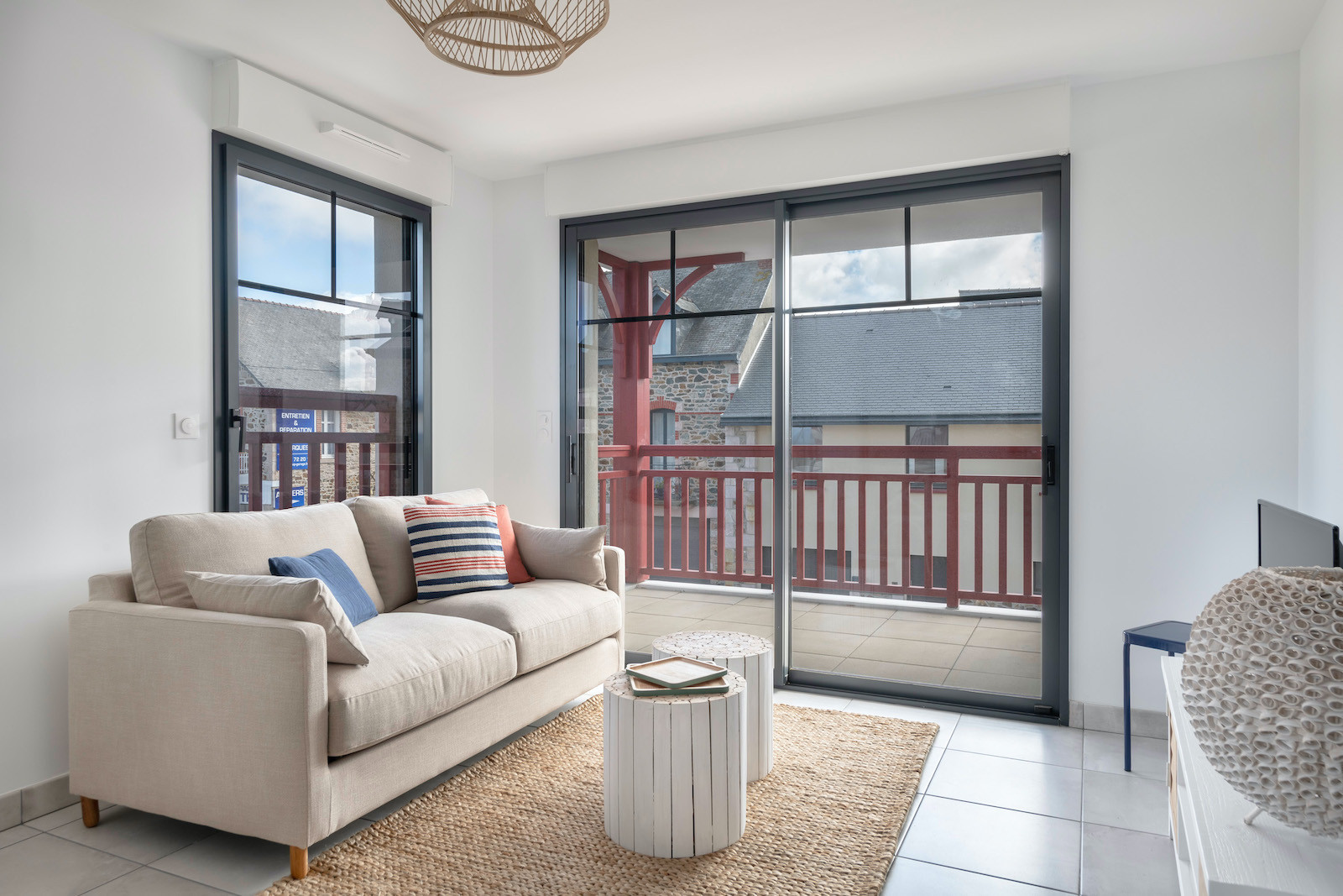  in Pléneuf-Val-André - Nice apartment for 4 - Balcony - 50m to the beach